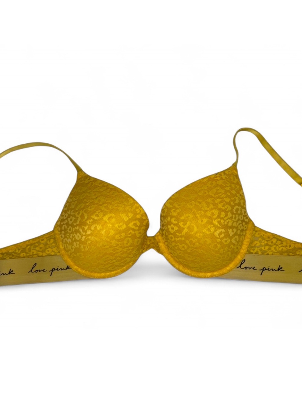 PINK Victoria's Secret Vibrant Yellow Bra